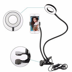 Selfie Ring Light With Cell Phone Holder