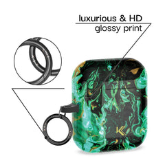 Misty Emerald AirPods Case