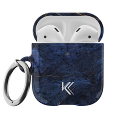 Graceful Sapphire AirPods Case