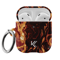 Misty Flames AirPods Case